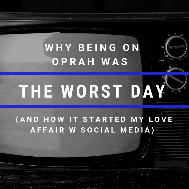 Why Being On Oprah Was The Worst Day of My Life