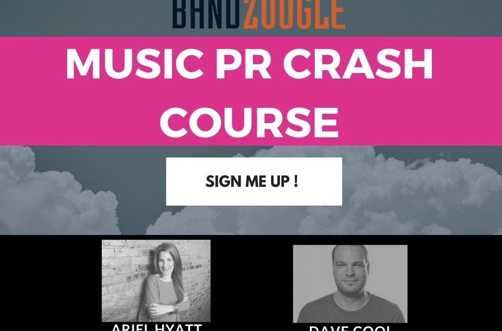 Bandzoogle Music Publicity Webinar – Everything You Need to Know in 52 Minutes